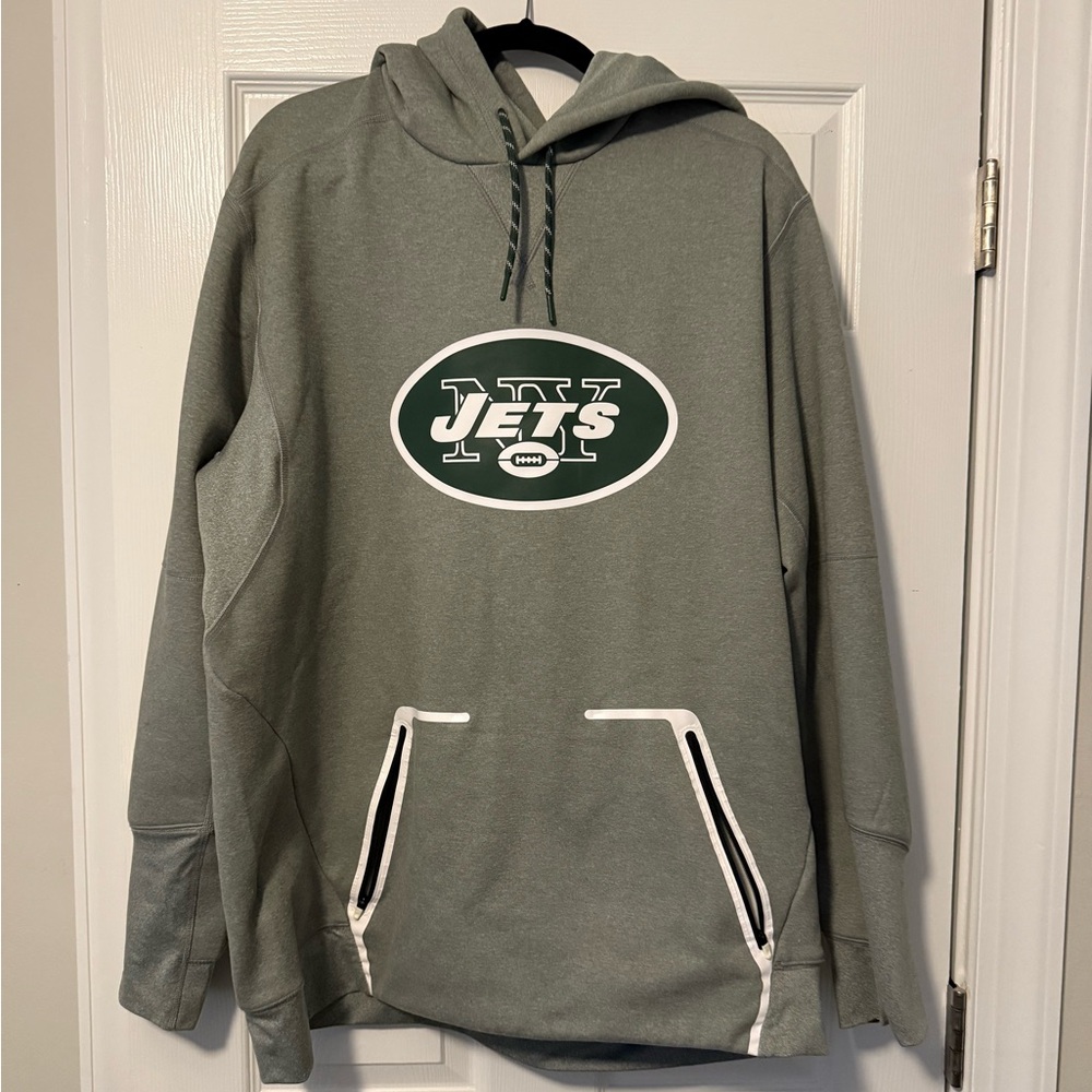 NFL Nike New York Jets On-Field Apparel Therma-Fit 2016 Hoodie